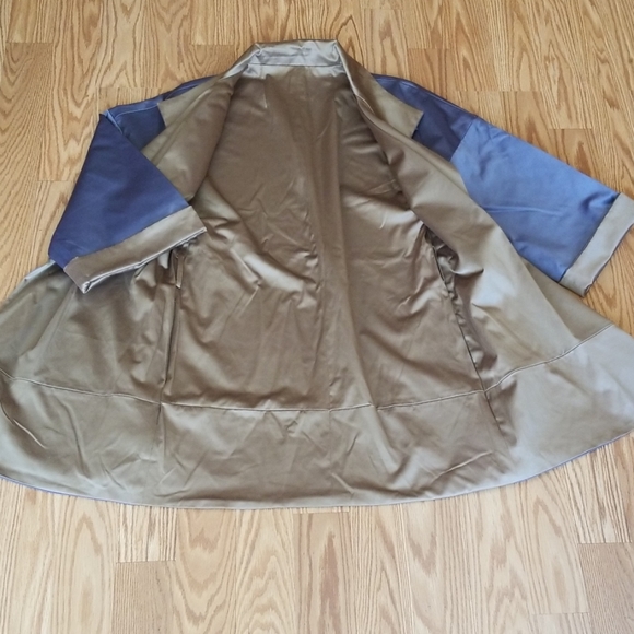 Reversible Sateen Car Coat - Picture 2 of 4
